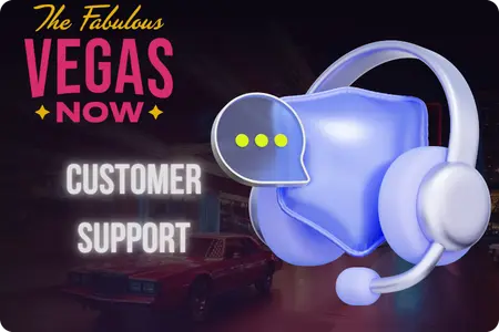 VegasNow customer support 24/7 assistance
