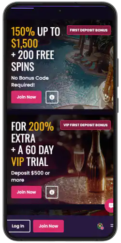 VegasNow Casino bonus Review Bonuses